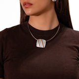 Collana quadro onde - KLK