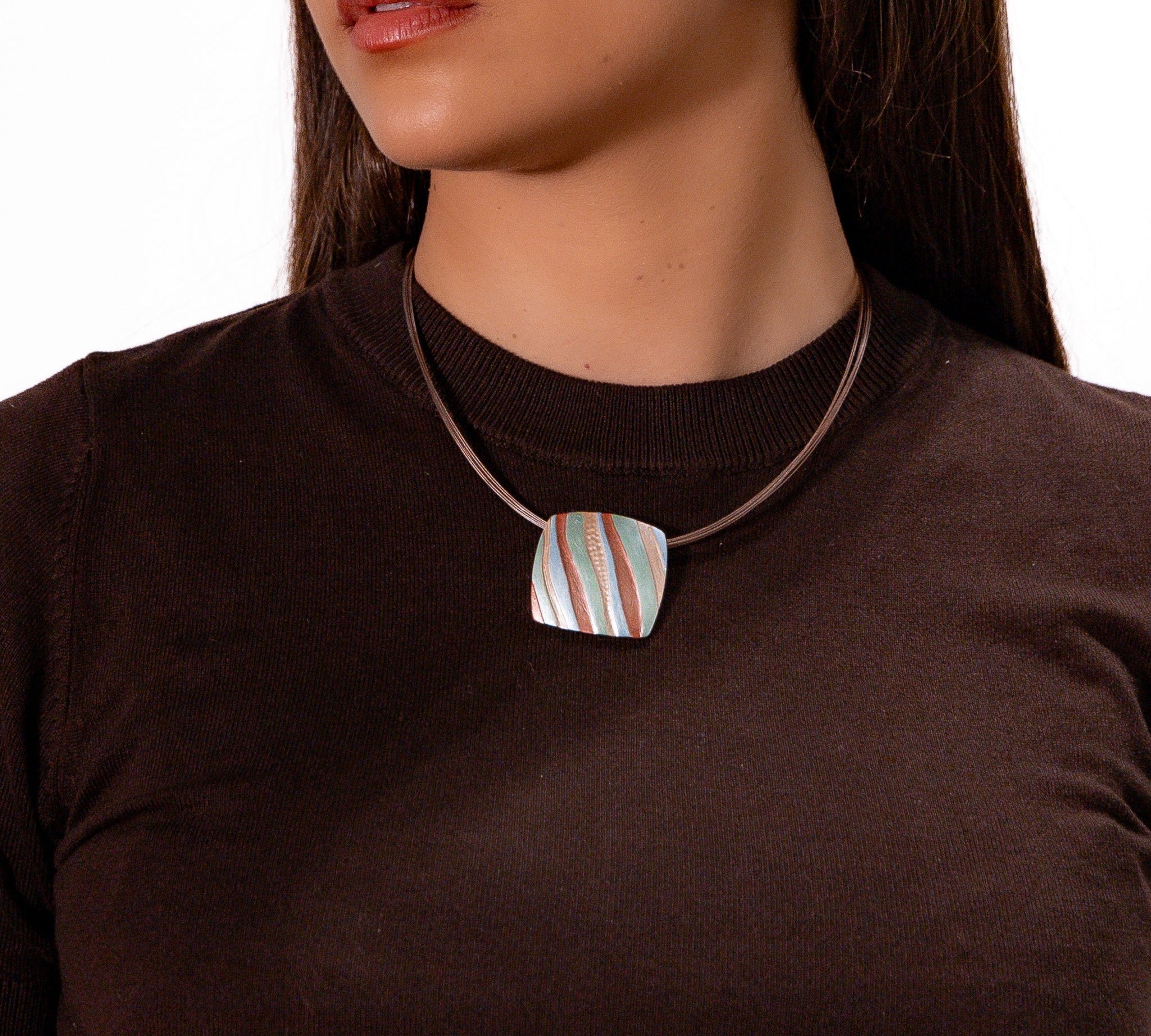 Collana quadro onde - KLK