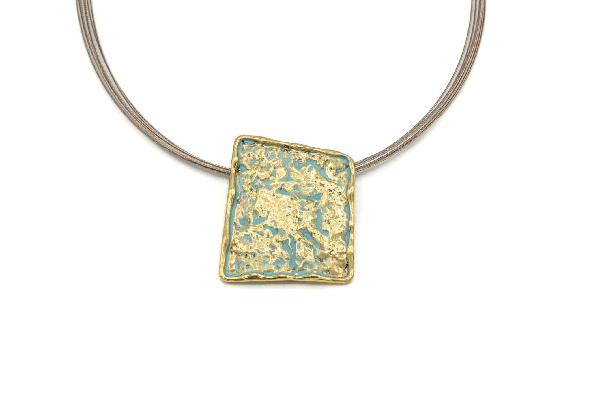 Collana rettangolo irregolare - KLK