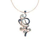 Collana serpentina intrecciata - KLK