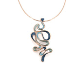 Collana serpentina intrecciata - KLK