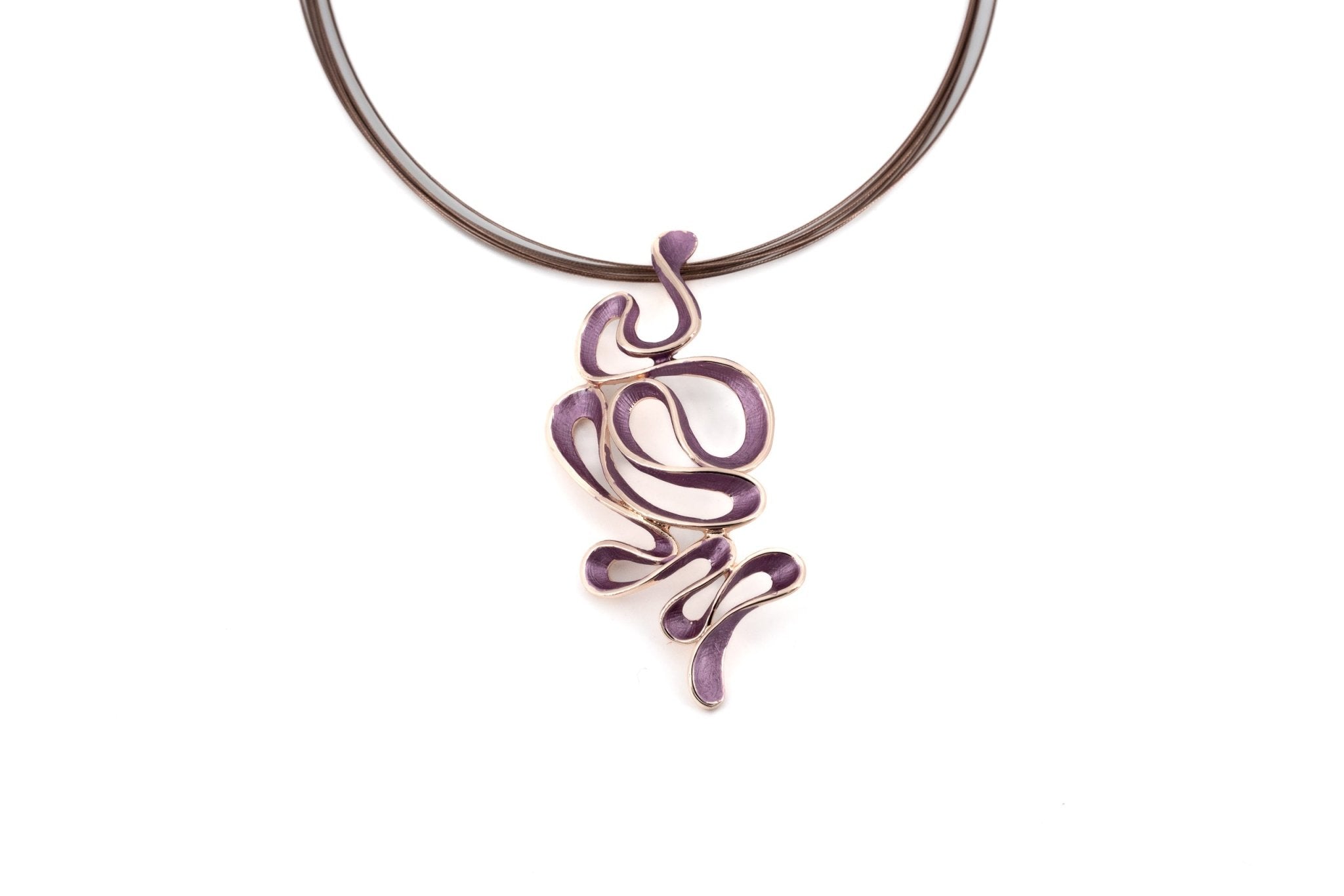 Collana serpentina intrecciata - KLK