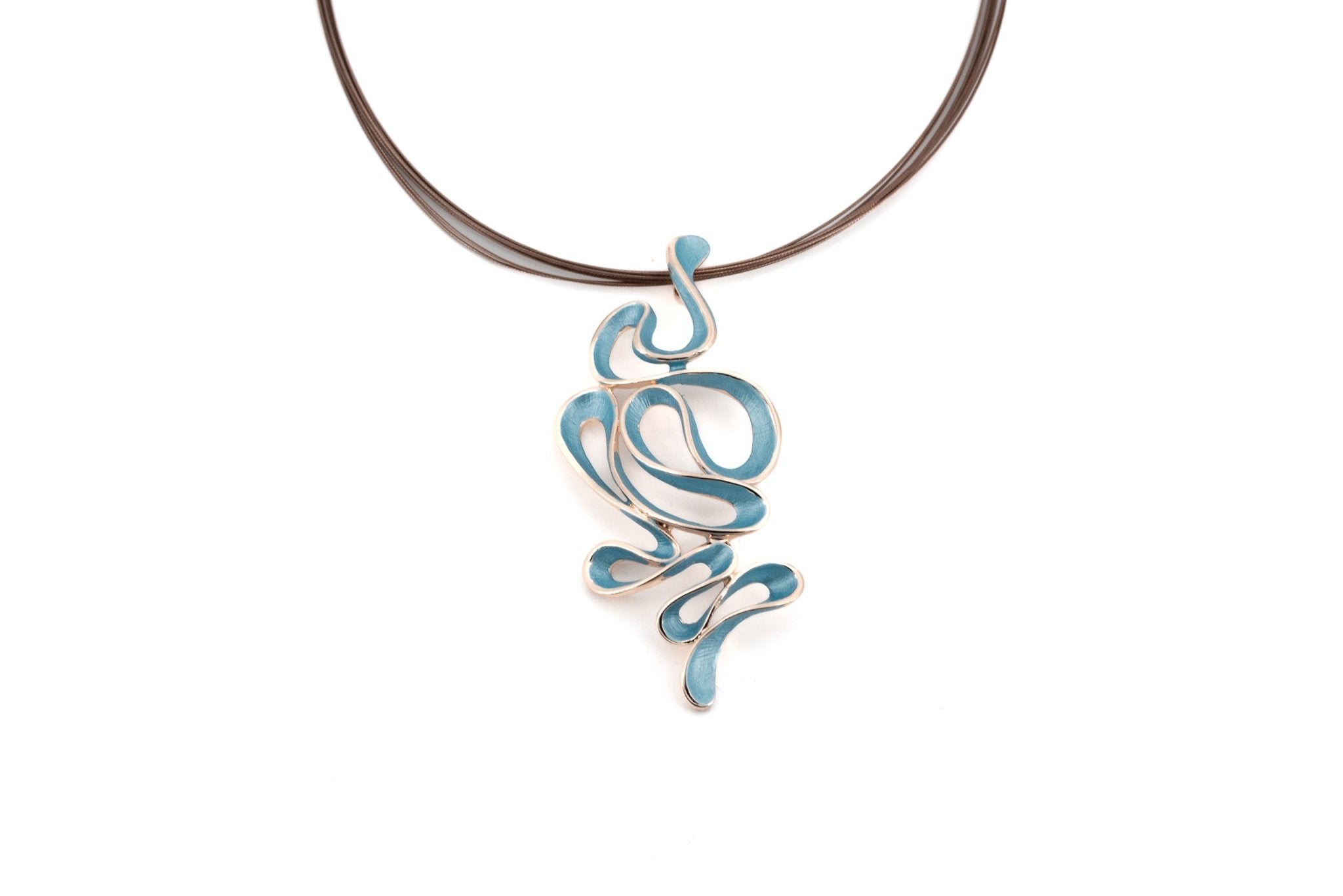 Collana serpentina intrecciata - KLK