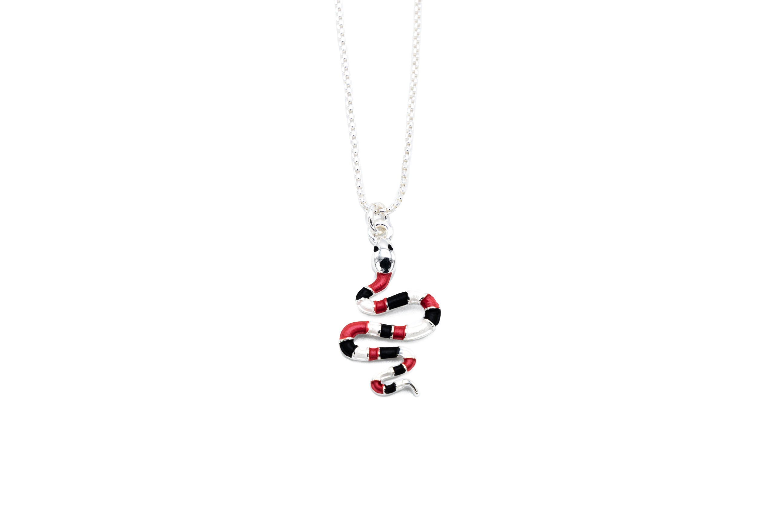 Collana serpentino corallo - KLK