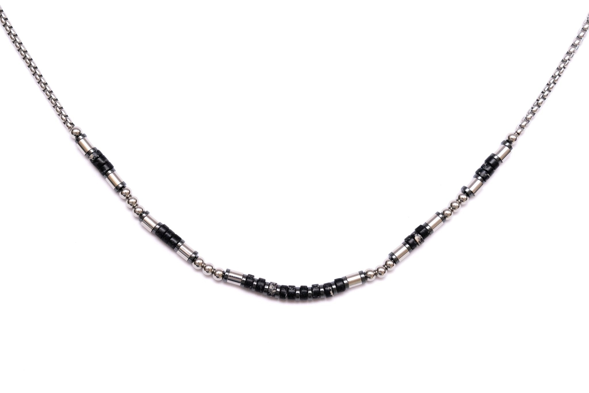 Collana uomo pietre naturali - KLK