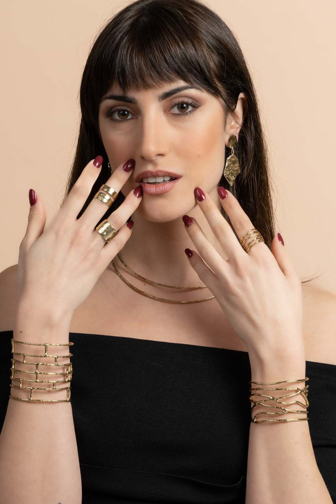 Collarino hand - made doppio filo - KLK