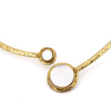 Collarino pietre naturali tondi - KLK