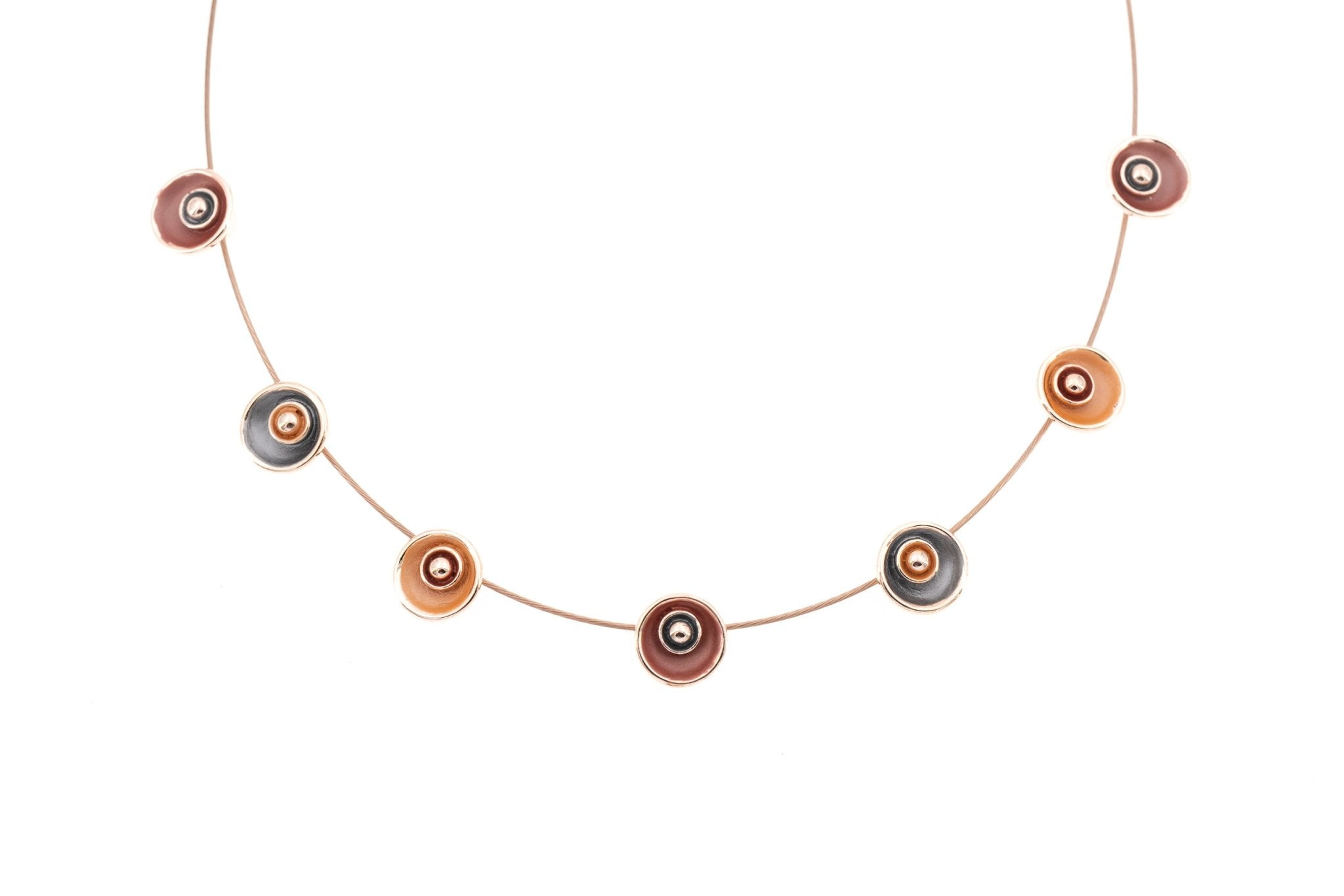 Girocollo fiorellino astratto - KLK