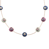 Girocollo fiorellino astratto - KLK