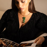 Girocollo malachite - KLK