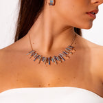 Girocollo multi barrette fine - KLK