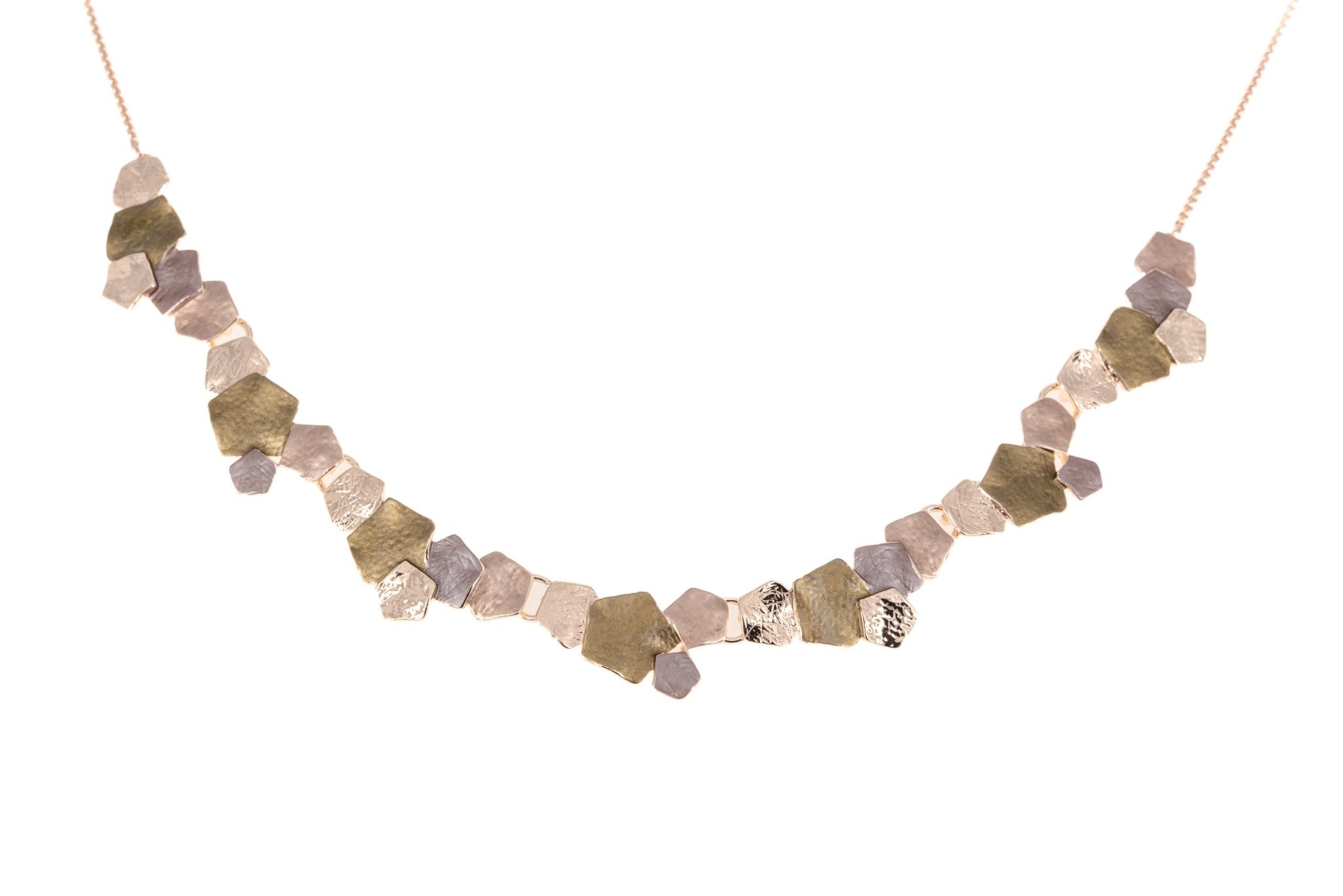 Girocollo multi pentagoni - KLK