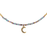 Girocollo pietrine e luna - KLK