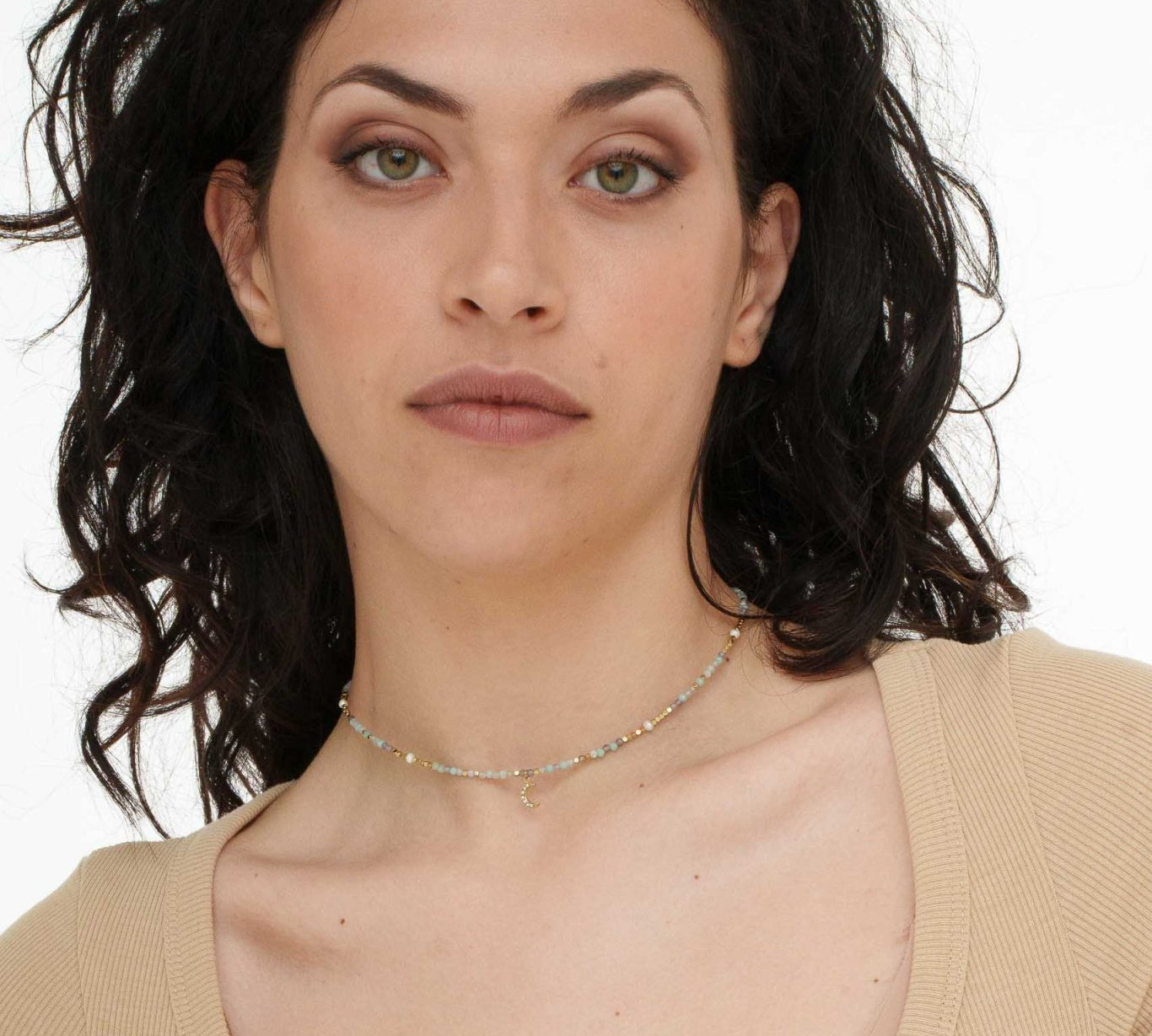 Girocollo pietrine e luna - KLK