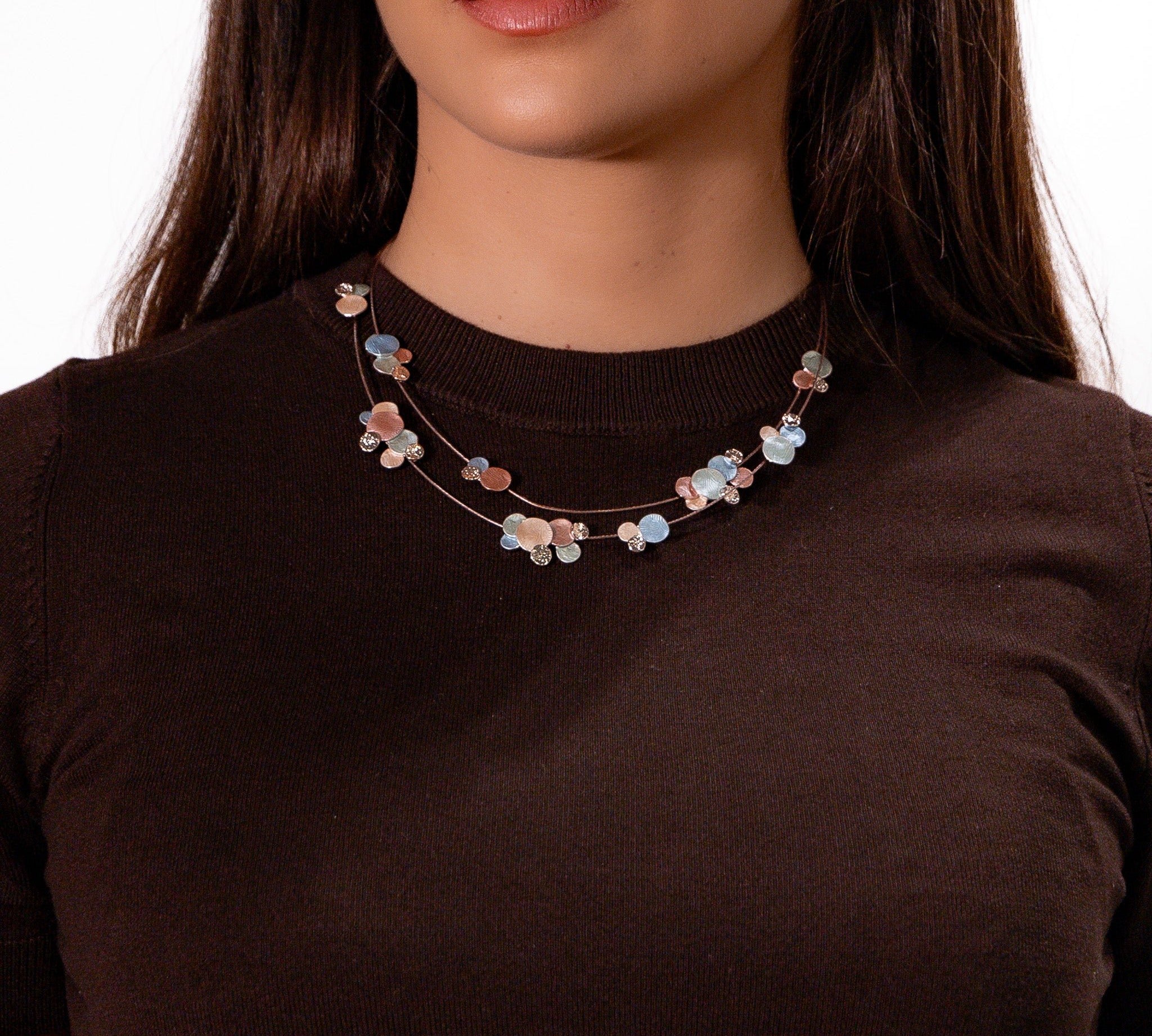 Girocollo tondini doppio filo - KLK