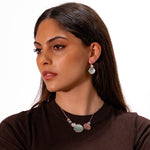 Girocollo tondo strass - KLK