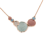 Girocollo tondo strass - KLK