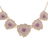 Girocollo triangoli luminosi - KLK