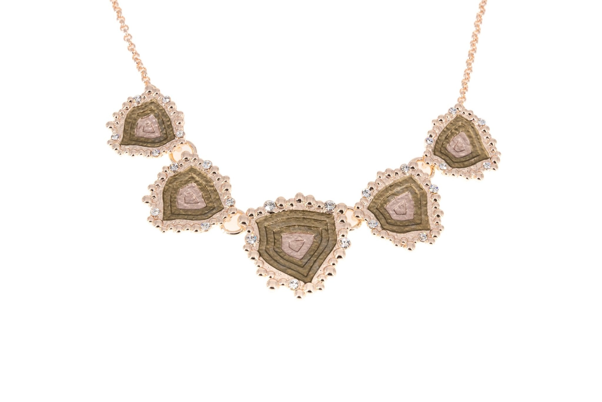 Girocollo triangoli luminosi - KLK