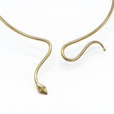 Girocollo un filo serpente hand - made - KLK