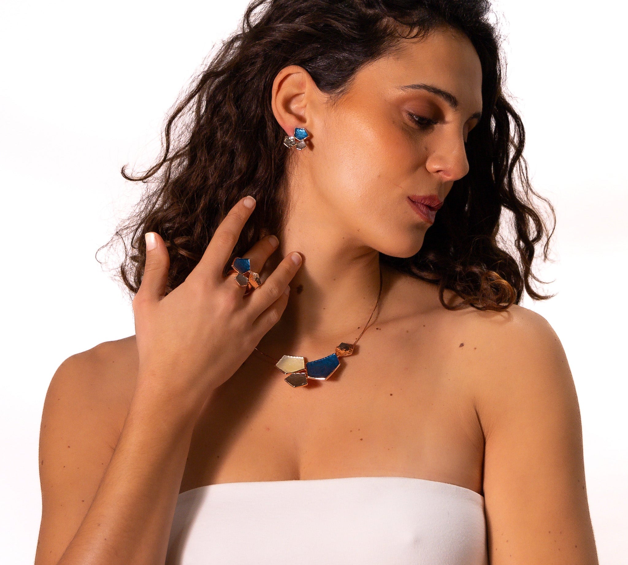 Orecchini alveare - KLK