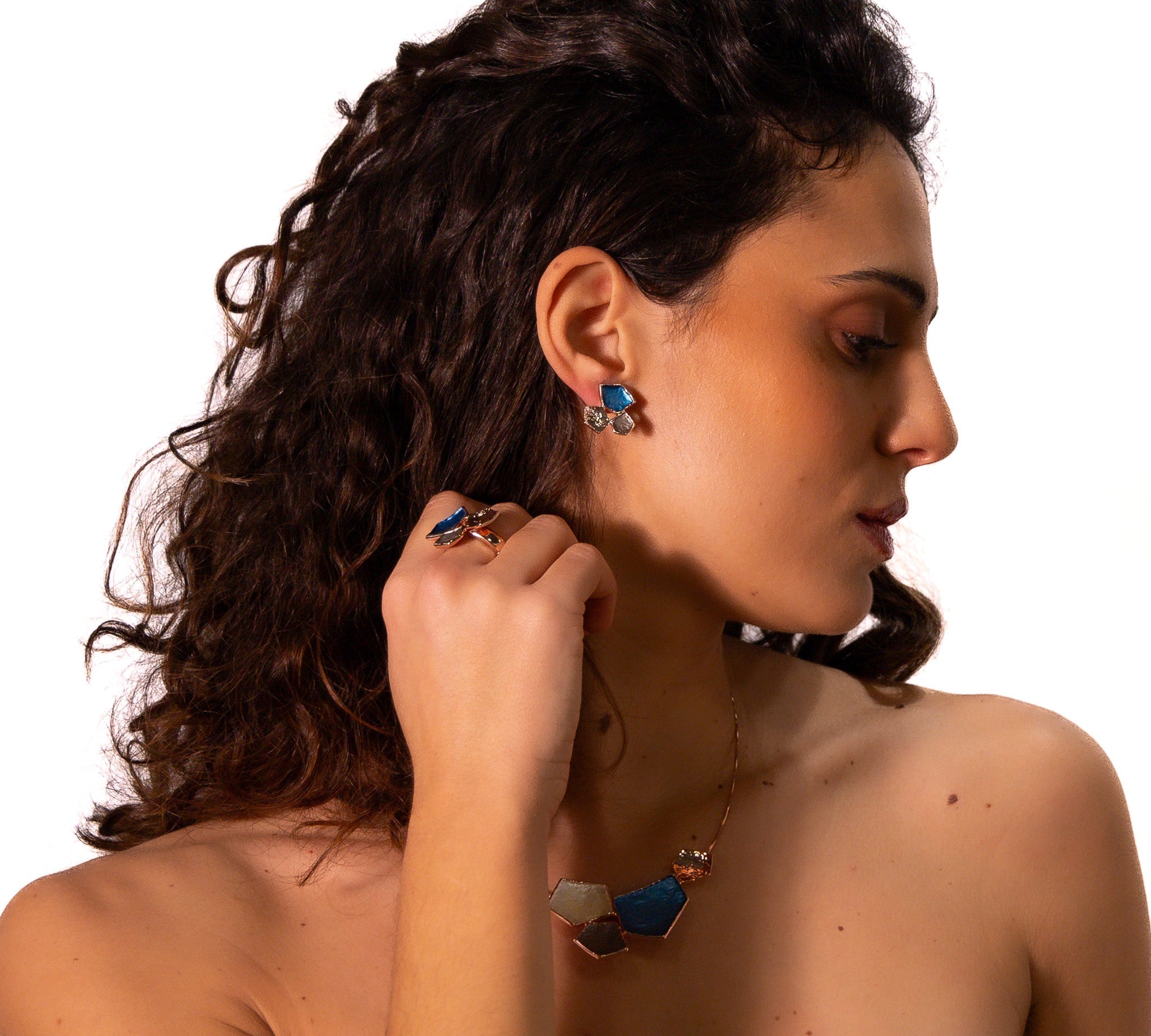 Orecchini alveare - KLK