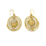 Orecchini ametista verde - KLK