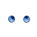 Orecchini argento cristallo rodiato - KLK