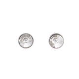 Orecchini argento cristallo rodiato - KLK