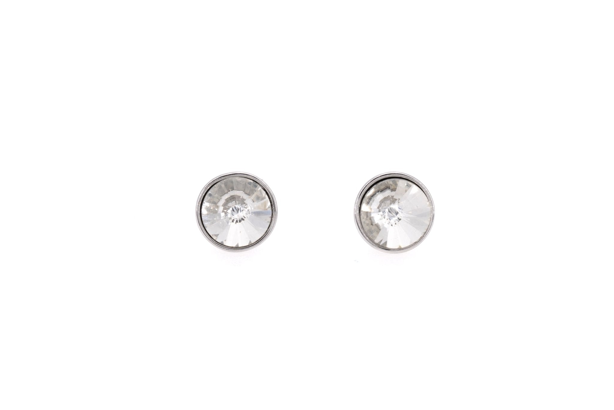 Orecchini argento cristallo rodiato - KLK