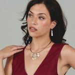 Orecchini barretta pendente - KLK