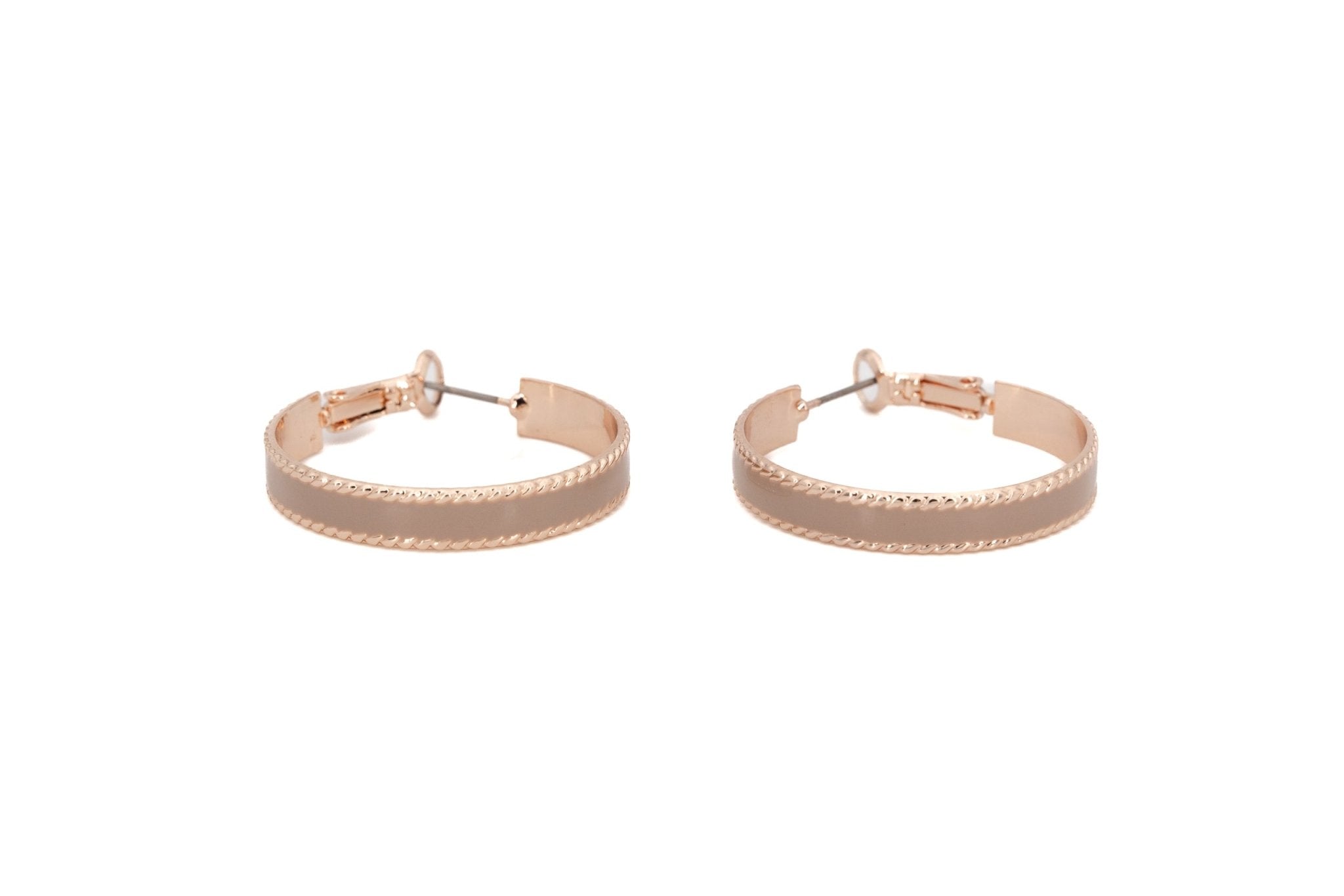 Orecchini cerchio piatto - KLK