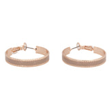 Orecchini cerchio piatto - KLK