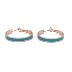 Orecchini cerchio piatto - KLK