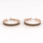 Orecchini cerchio piatto - KLK