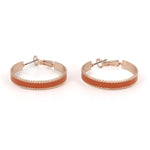 Orecchini cerchio piatto - KLK