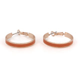 Orecchini cerchio piatto - KLK