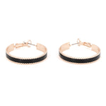 Orecchini cerchio piatto - KLK