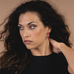 Orecchini cerchio piatto - KLK