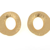 Orecchini cerchio stilizzato - KLK