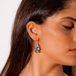 Orecchini con quadrati e rettangoli - KLK