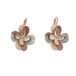 Orecchini doppio fiore - KLK