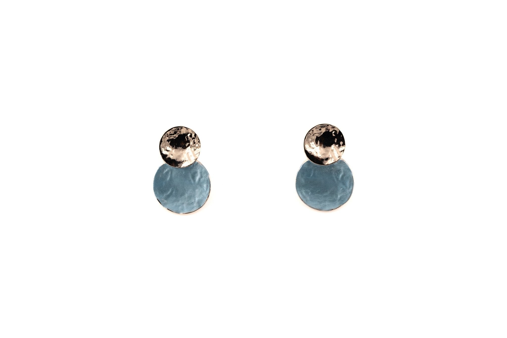 Orecchini doppio tondo - KLK