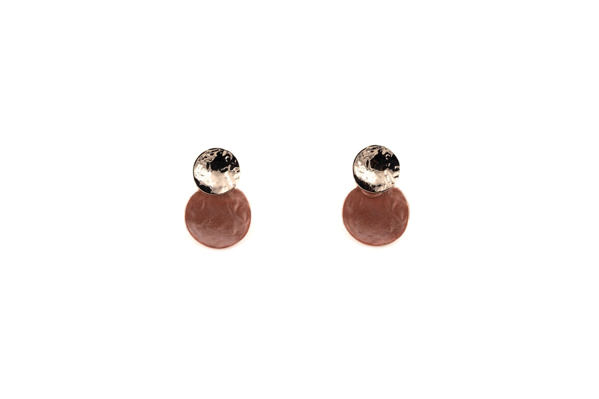 Orecchini doppio tondo - KLK