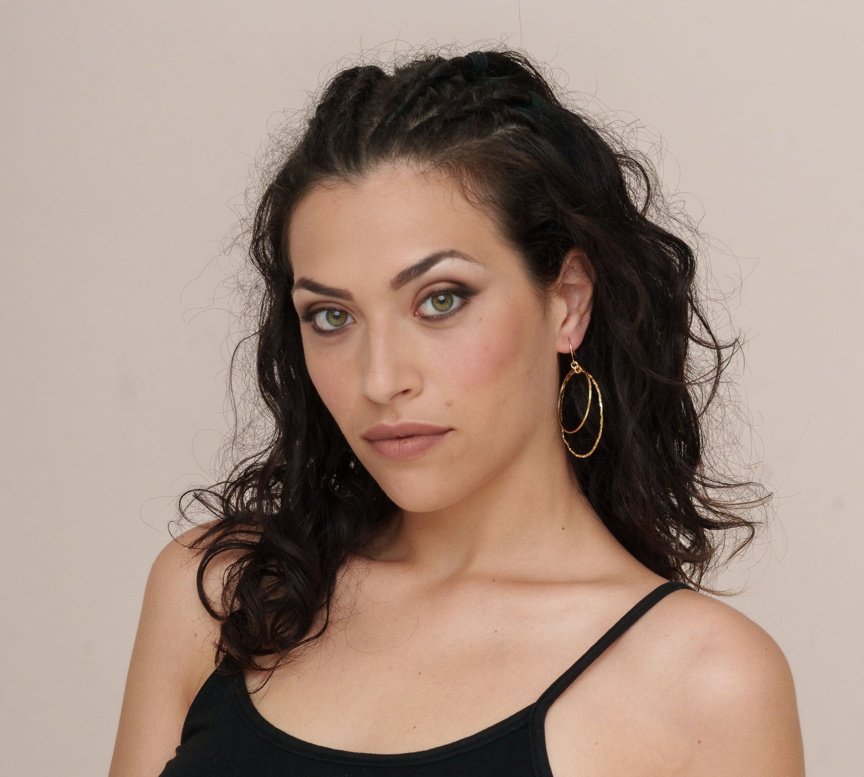 Orecchini due cerchi - KLK