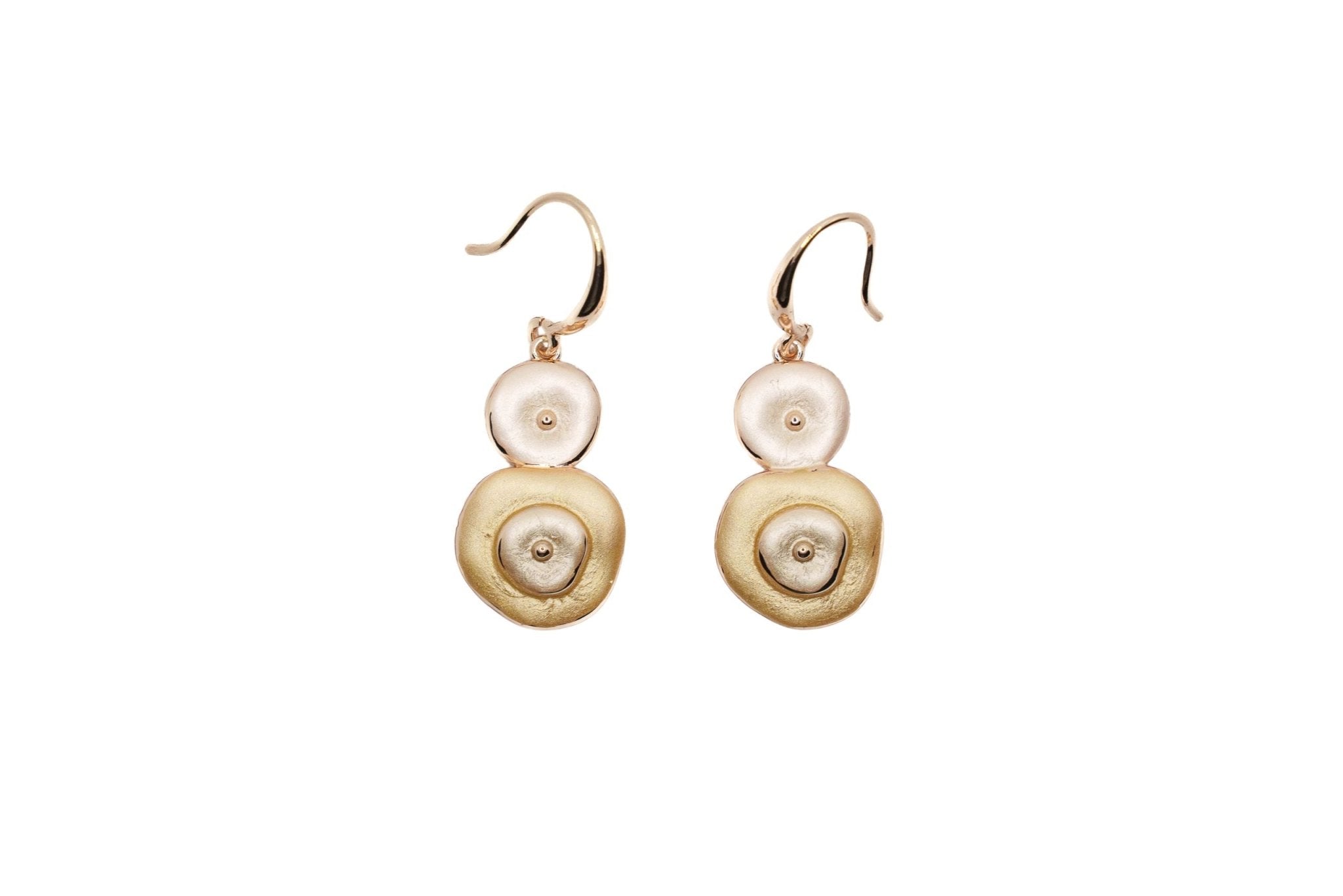 Orecchini fiori tondini - KLK