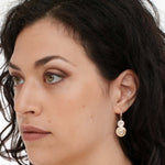 Orecchini fiori tondini - KLK