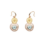 Orecchini fiori tondini - KLK