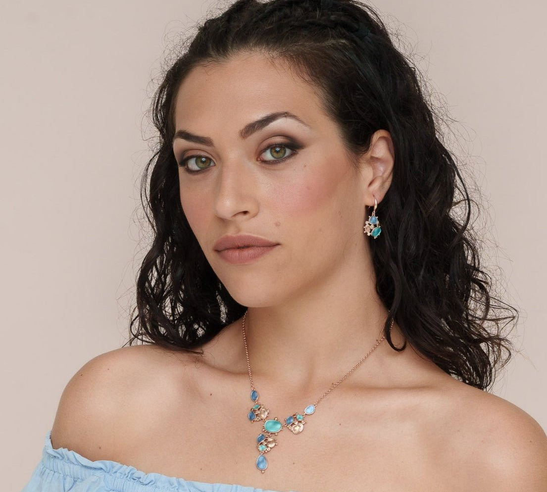 Orecchini formine colorate - KLK