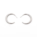 Orecchini luna bombata 35 mm - KLK